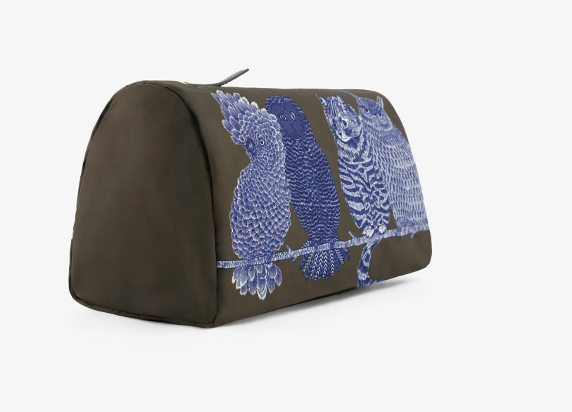 Trousse medium CHOUETTE Kaki Inoui Editions