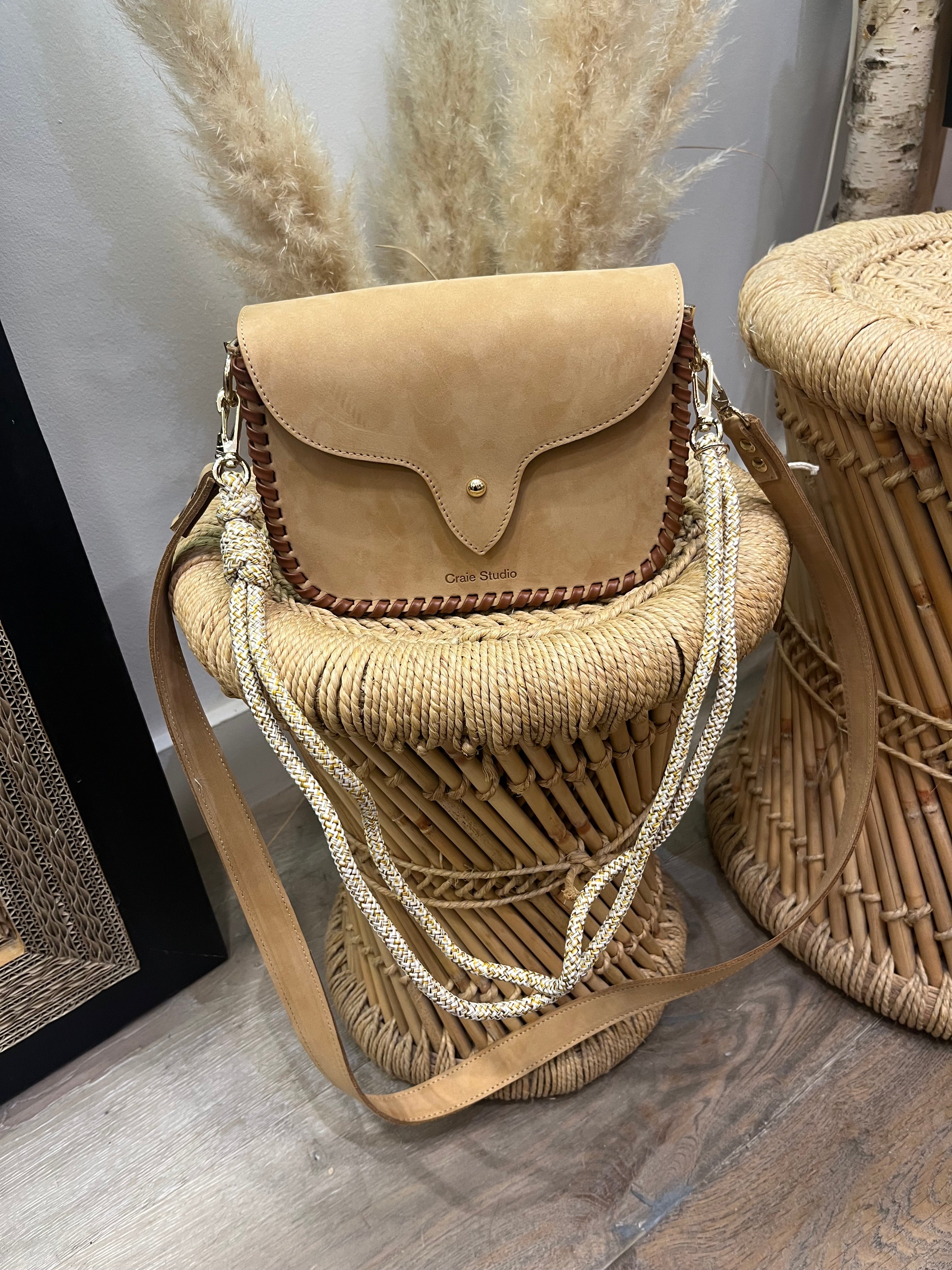 Sac WEST Nubuck Sand CRAIE STUDIO