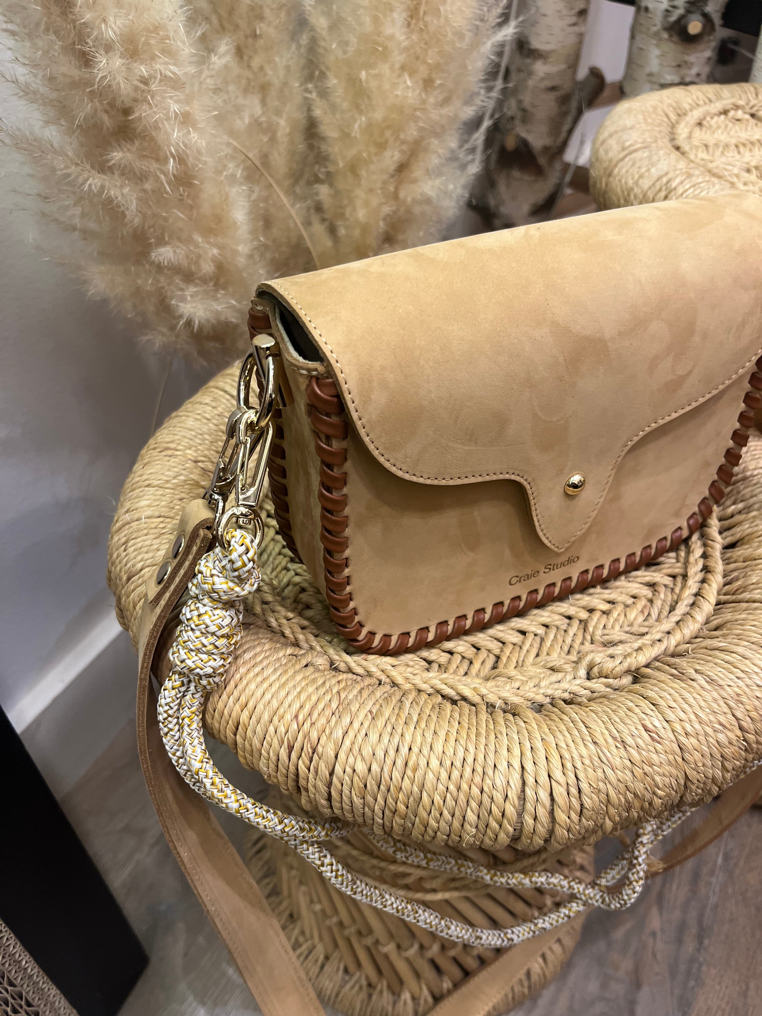 Sac WEST Nubuck Sand CRAIE STUDIO